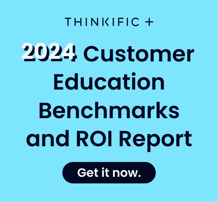 2024 Customer Education: Benchmarks and ROI Report : Download Now